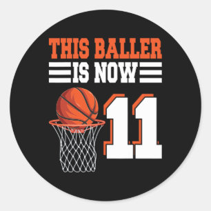 Dieser Ller Ist Jetzt 11 Sketll 11. Geburtstag 11 Runder Aufkleber