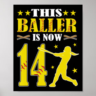 Dieser Ller Ist Jetzt 14 Jahre Alt Geburtstags Mäd Poster