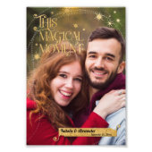 Dieser magische Moment Personalisierte Grenze 5"x7 Fotodruck (Vorne)