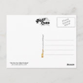 Dieser Mann wurde zu Tode geredet Postkarte (Rückseite)