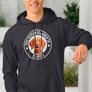 Dieser Mensch gehört dem Hund / der Katze - Benutz Hoodie