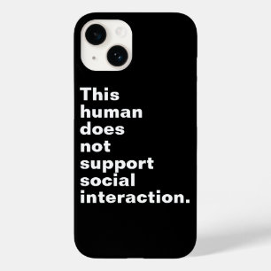 Dieser Mensch unterstützt keine soziale Interaktio Case-Mate iPhone 14 Hülle