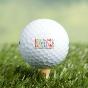 Dieser Mensch wird ein sicheres, schwules Homosexu Golfball