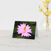 Dieser Monet-Effekt ... Karte (Gelbe Blume)