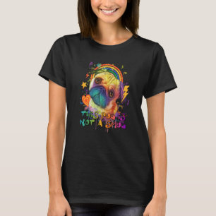 Dieser Mops ist kein selbstgefälliger holländische T-Shirt