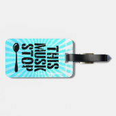 Dieser Muskel hält den Stift auf | Liberal Spoon M Gepäckanhänger (Rückseite horizontal)