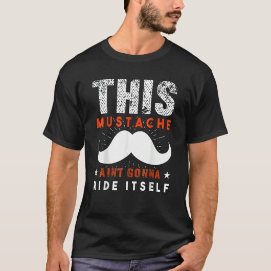Dieser Mustache ist kein Kinderspiel T-Shirt (Vorderseite)