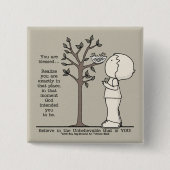 Dieser Ort Button (Vorderseite)