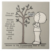 Dieser Ort Fliese (Vorderseite)