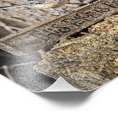 Dieser Ort ist für die Vögel Fotodruck (Ecke)