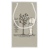 Dieser Ort Kleine Geschenktüte (Rückseite)