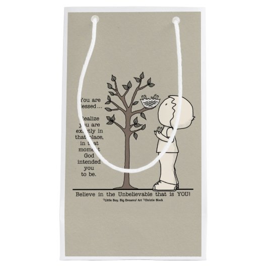 Dieser Ort Kleine Geschenktüte (Vorderseite)