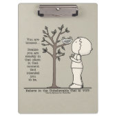 Dieser Ort Klemmbrett (Vorderseite)