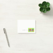 Dieser Ort läuft auf "Beach Time Post-it Notes" Klebezettel (Büro)