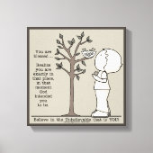 Dieser Ort Leinwanddruck (Vorderseite)