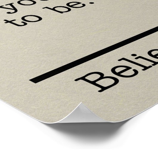 Dieser Ort Poster (Ecke)