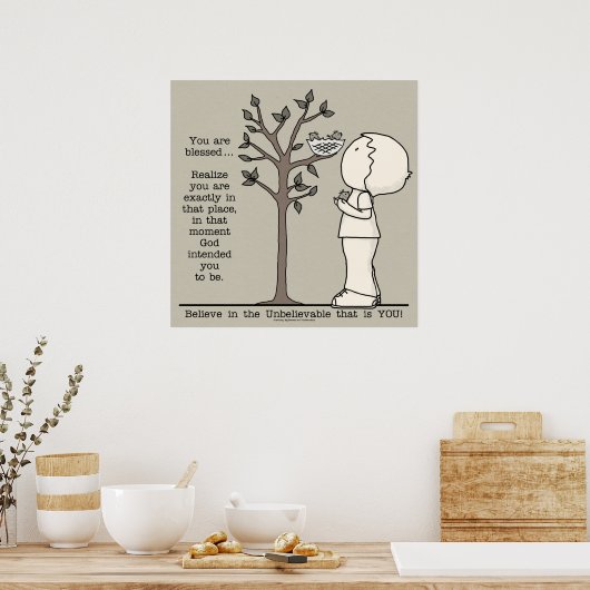 Dieser Ort Poster (Küche)