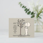 Dieser Ort Postkarte (Stehend Vorderseite)