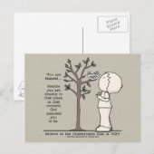 Dieser Ort Postkarte (Vorne/Hinten)