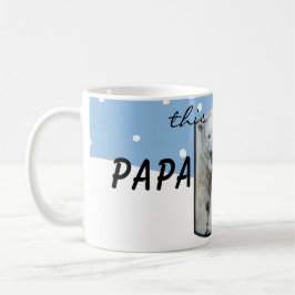Dieser PaPa Bärengestein Vatertag Kaffeetasse