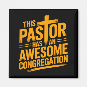 Dieser Pastor hat eine großartige christliche Geme Magnet