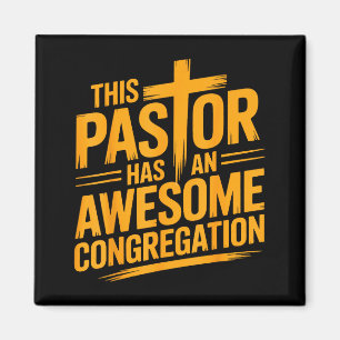 Dieser Pastor hat eine großartige christliche Geme Magnet