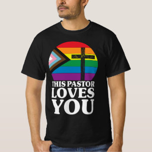 Dieser Pastor Liebe alle LGBTQIA+ T-Shirt