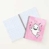 Dieser Personalisierte Mama-Hai wird Wellen machen Notizblock (Innenseite)