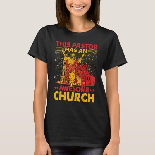 Dieser Pfarrer hat ein phantastisches Kirchengospe T-Shirt (Vorderseite)