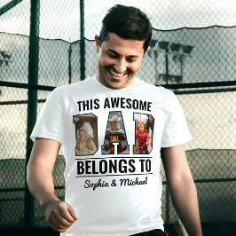 Dieser Phantastische Vater Personalisiert Foto und T-Shirt