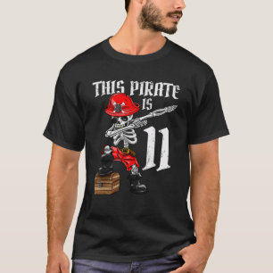 Dieser Pirat ist 11 Raubkopierer, 11. Geburtstagsj T-Shirt