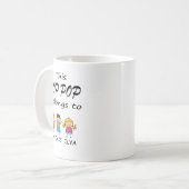 Dieser Pop Pop gehört Kaffeetasse (Vorderseite Links)