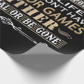 Dieser Punkt für Spiele ist entweder real oder nic Geschenkpapier (Ecke)