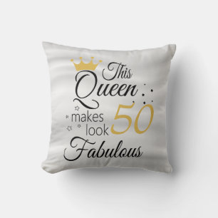 Dieser Queen lässt 50 Geburtstag toll aussehen Kissen