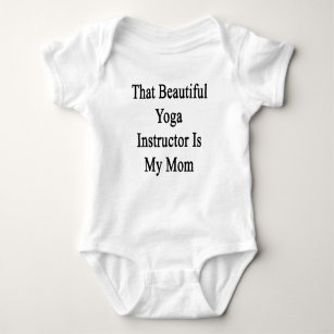 Dieser schöne Yoga-Lehrer ist meine Mama Baby Strampler