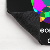 Dieser Schreibtisch ist moderne Kunst mousepad (Ecke)