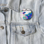 Dieser Schurken- Romeo-Stadt-Knopf Button (Beispiel)