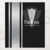 Dieser schwarz-weiße Adler-Bachelor-Party-Wein la Weinetikett (Einzelnes Label)