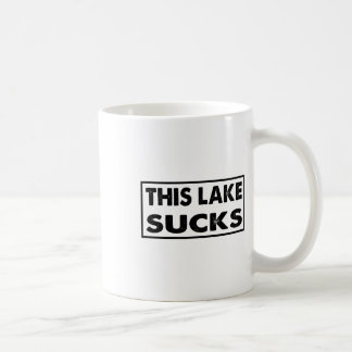 Dieser See saugt lustiges Fischen Kaffeetasse