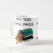 Dieser Shuttleservice soll Funny Mug passieren Kaffeetasse (Vorderseite Links)