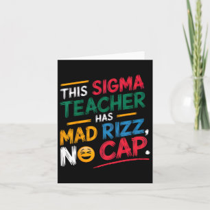 Dieser Sigma-Lehrer hat verrückten Rizz  Karte