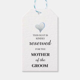 Dieser Sitzplatz ist freundlich der Mutter der Geschenkanhänger