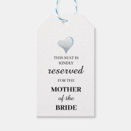 Dieser Sitzplatz ist freundlich der Mutter der Geschenkanhänger