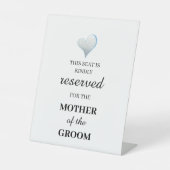 Dieser Sitzplatz ist freundlich der Mutter der Sockelschild (Vorderseite)