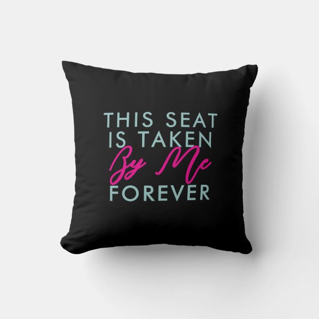 Dieser Sitzplatz wird als lustiges Geschenk für da Kissen (Vorderseite)