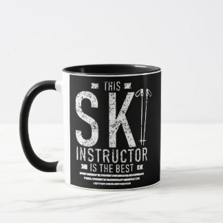 Dieser Skilehrer ist der beste Skifahrer Tasse