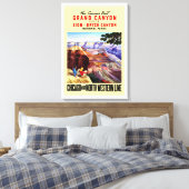 Dieser Sommer Besuch Grand Canyon Leinwanddruck (Insitu (Schlafzimmer))