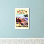 Dieser Sommer Besuch Grand Canyon Leinwanddruck (Insitu (Holzboden))