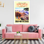 Dieser Sommer Besuch Grand Canyon Leinwanddruck (Insitu (Wohnzimmer))