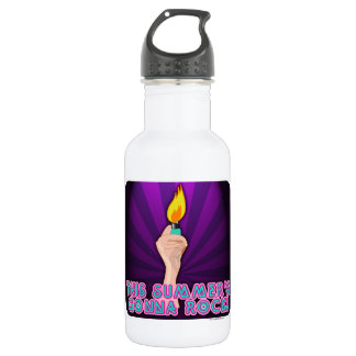 Dieser Sommer wird rocken Edelstahlflasche